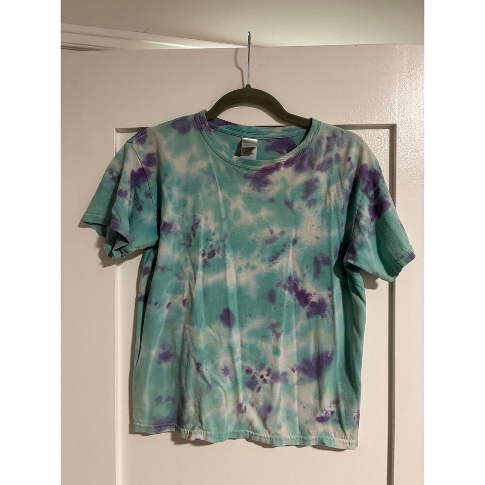 Blue tiedye t-shirt Kids L